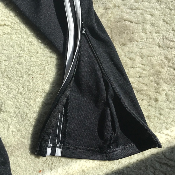Adidas 3-Stripe Athletic Pants w/ Zip Ankle - Picture 3 of 5